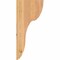 Ekena Millwork Carmel Smooth Corbel, Western Red Cedar, 5 1/2"W x 10"D x 22"H COR06X10X22CAR00SWR - alternate 2